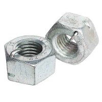 1/2"-13 ANCO Heavy Hex Locknut, 2H/DH, Coarse, Med. Carbon, Zinc